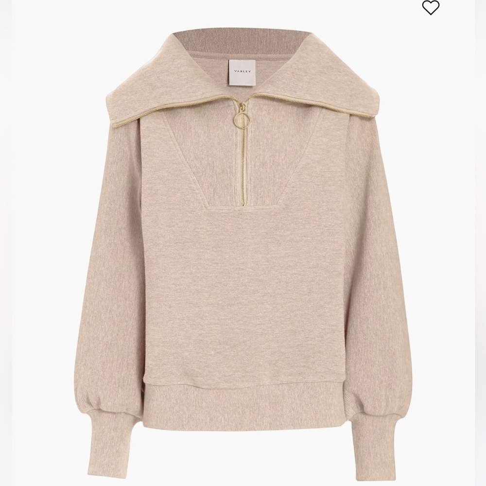 Varley vine half zip pullover